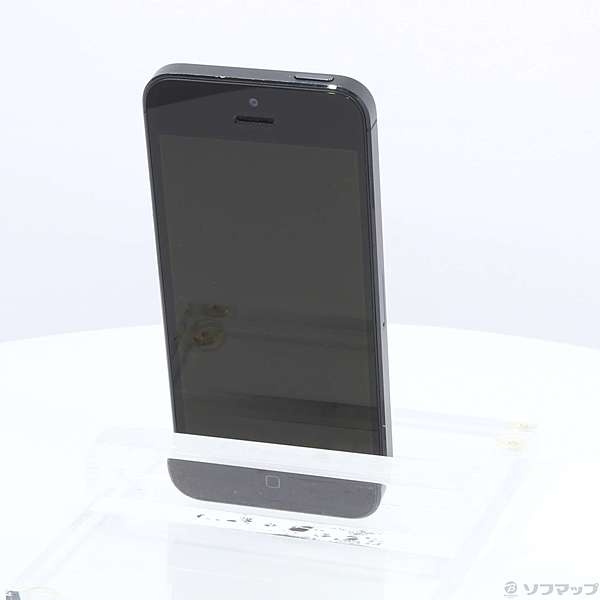 【美品】iPhone5 16GB MD297J/A ブラック 中古】iPhone5 16GB ブラック MD297J／A SoftBank [2133026573642
