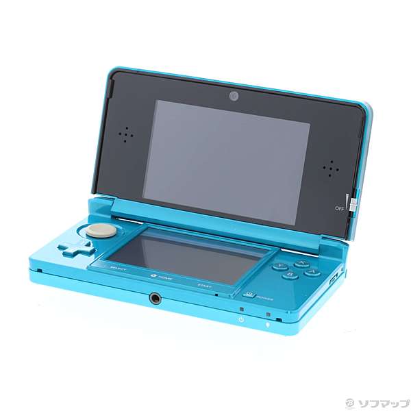 ニンテンドー3DS LLアクアブルー ジャンク品本体のみ最終値下げ