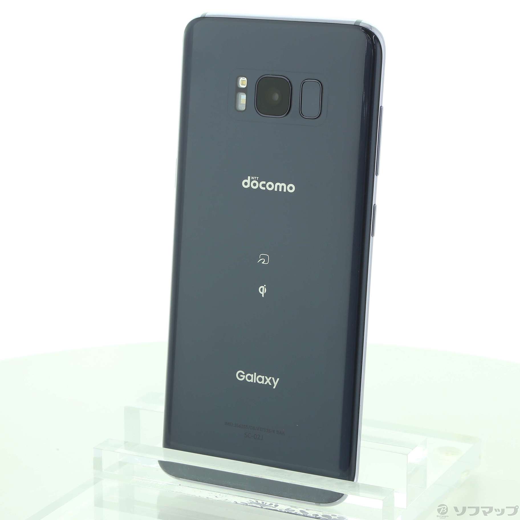 docomo Galaxy S8 SC-02J 黒 SIMフリー ケース付-