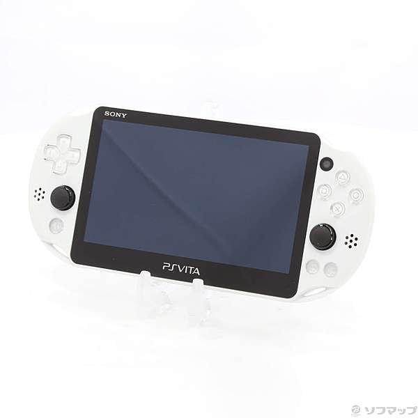 中古】PlayStation Vita WI-FIモデル グレイシャーホワイト PCH-2000ZA