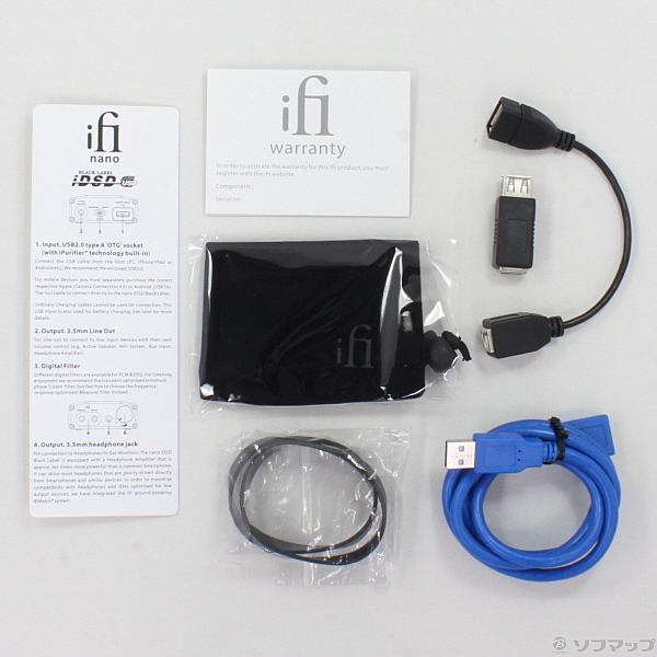 中古】iFi nano iDSD Black Label [2133026607149] - リコレ