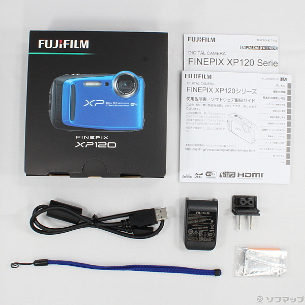 中古】FinePix XP120 ブルー [2133026632578] - リコレ！|ビックカメラ