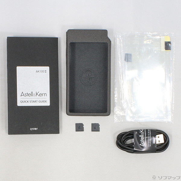 Astell&Kern AK100II メモリ64GB+microSD スモーキーブルー AK100II64GBBLU