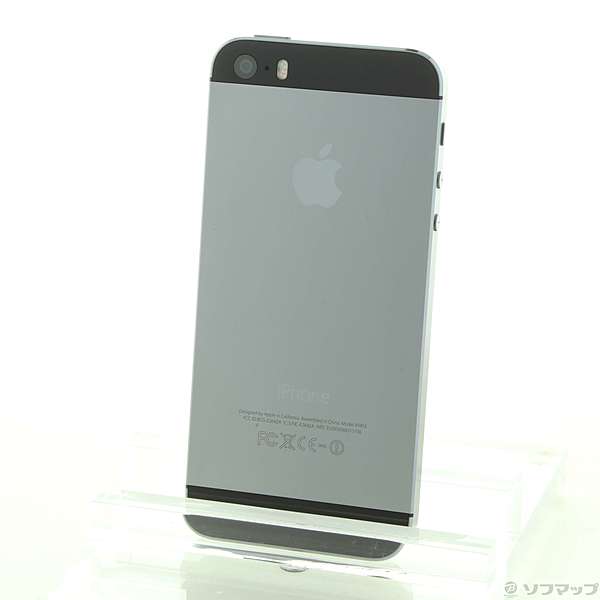 中古】セール対象品 iPhone5S 32GB スペースグレイ ME335J／A SoftBank 
