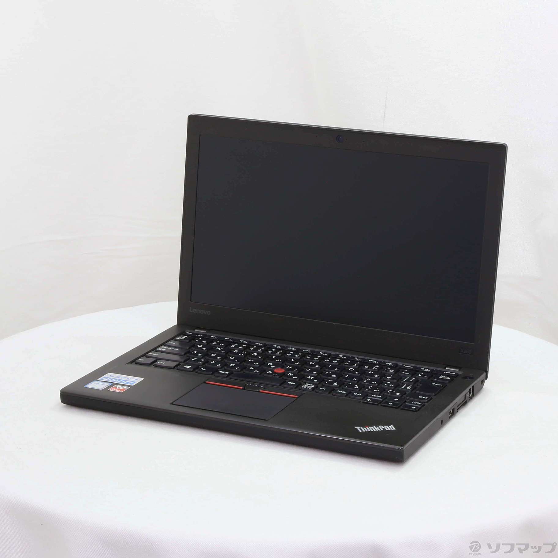 中古】ThinkPad X260 20F5CTO1WW ブラック 〔Windows 10