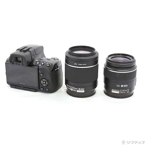 SONY α55 SLT-A55VY ダブルレンズキット SONY α55 デジタル一眼レフ