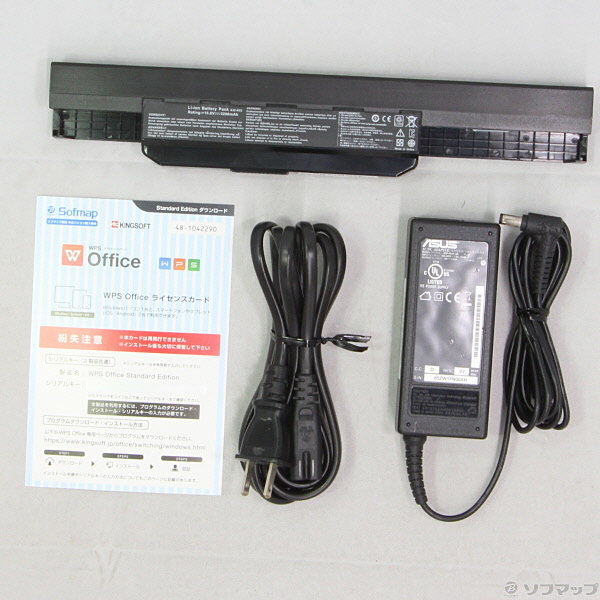 中古】格安安心パソコン ASUS K53U K53U-SXE450 〔Windows 10