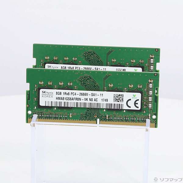 260P SODIMM PC4-21300 DDR4-2666 16GB 8GB×2枚組