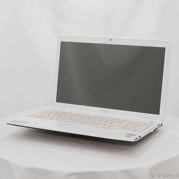 中古】格安安心パソコン LIFEBOOK AH77／J FMVA77JWY アーバンホワイト