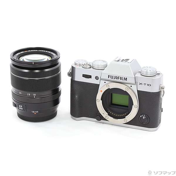 中古 Fujifilm X T10 レンズキット シルバー リコレ ソフマップの中古通販サイト