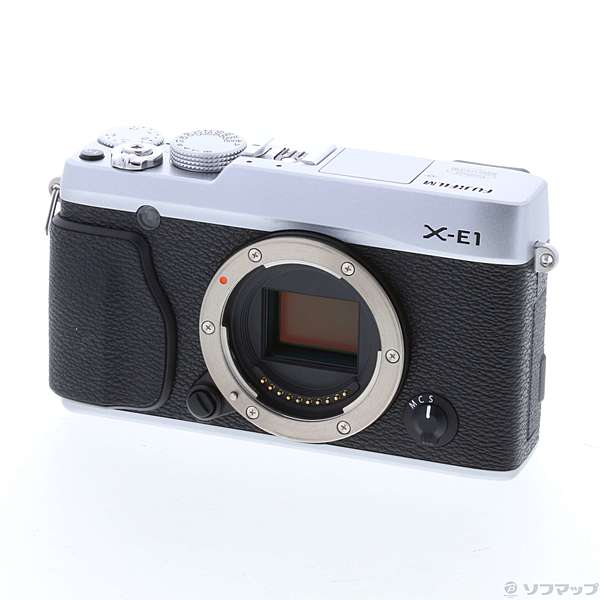 中古】FUJIFILM X-E1 シルバー(ボディ) [2133026753150] - リコレ