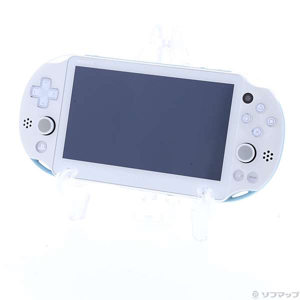 中古】PlayStation Vita Wi-Fiモデル ライトブルー／ホワイト PCH 
