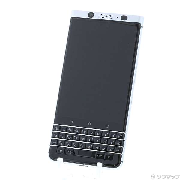 中古】BlackBerry KEYone 32GB シルバー BBB1006 SIMフリー ...