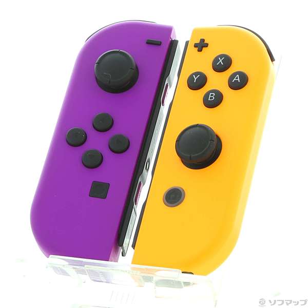 中古】Nintendo Switch Joy-Con (L) ネオンパープル ／ (R) ネオン