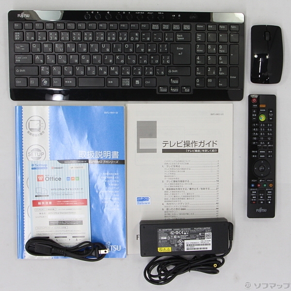 中古】ESPRIMO FH54／HT FMVF54HTB シャイニーブラック 〔Windows 7