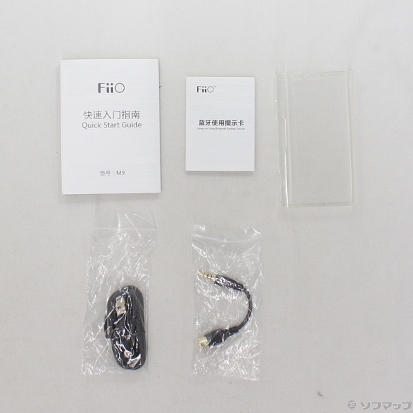 中古】セール対象品 〔展示品〕 FiiO M9 メモリ2GB+microSD シルバー
