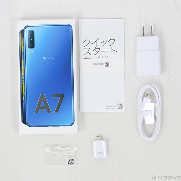 中古】GALAXY A7 64GB ブルー SM-A760C SIMフリー [2133026841390