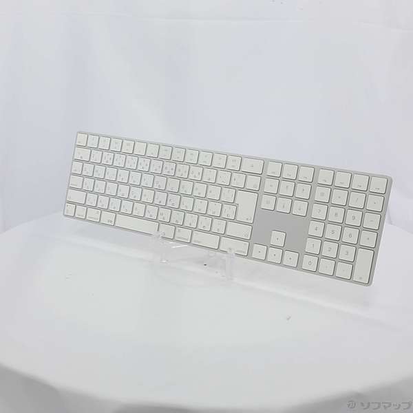 中古】Magic Keyboard (テンキー付き) MQ052J／A シルバー