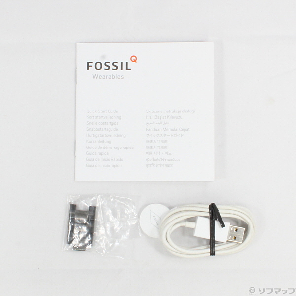 中古】FOSSIL Q Founder 2.0 FTW2117 ツートーンステンレススティール