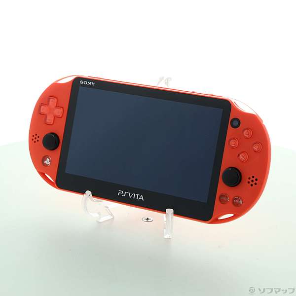 中古品 Playstation Vita Wi Fiモデル ネオンオレンジ Pch 00za の通販はソフマップ Sofmap