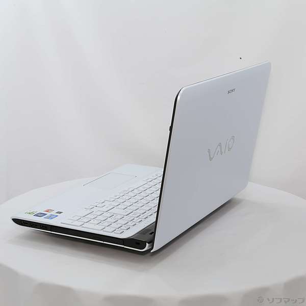 ノートパソコン  SONY VAIO E SVE15114FJW 中古】格安安心パソコン VAIO E SVE15114FJW ホワイト 〔Windows 10