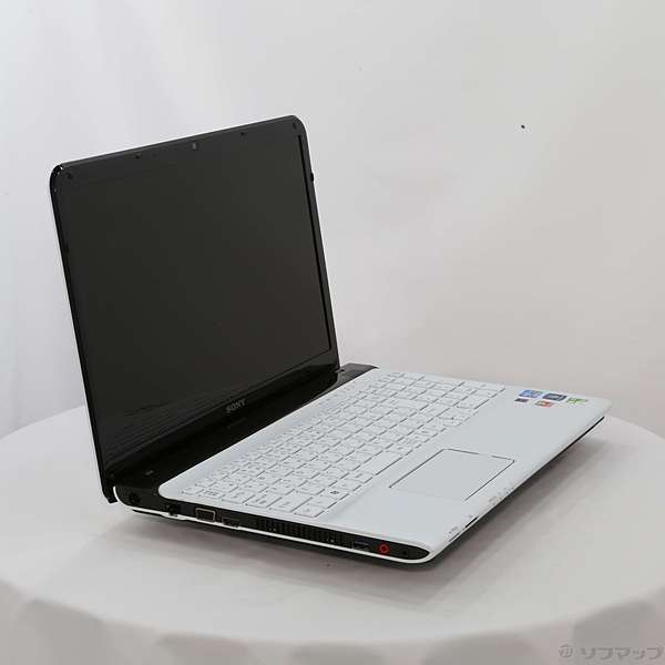 中古】格安安心パソコン VAIO E SVE15114FJW ホワイト 〔Windows 10