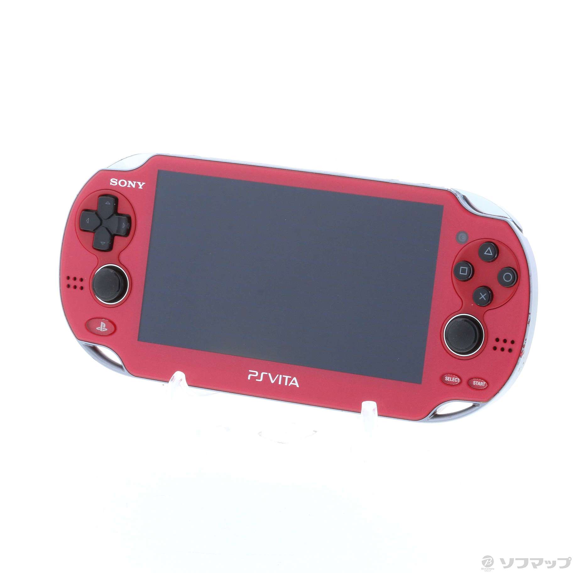 中古】PlayStation Vita Wi-Fiモデル コズミックレッド PCH-1000 Z ...
