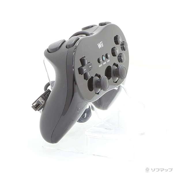 中古】Wii クラシックコントローラPRO クロ RVL-A-R2K [2133026931404