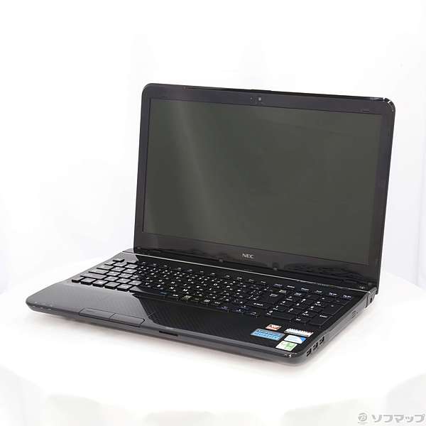 格安安心パソコン LaVie S PC-LS150JS1BKB ブラック 〔Windows 10〕 〔Office付〕