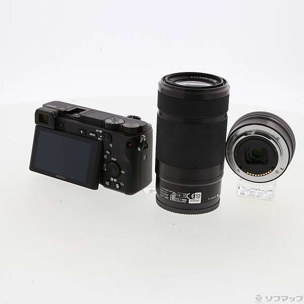 SONY α6400 ダブルズームレンズキット ILCE-6400Y/B 新品)SONY (ソニー) α6400 ダブルズームレンズキット ILCE-6400Y