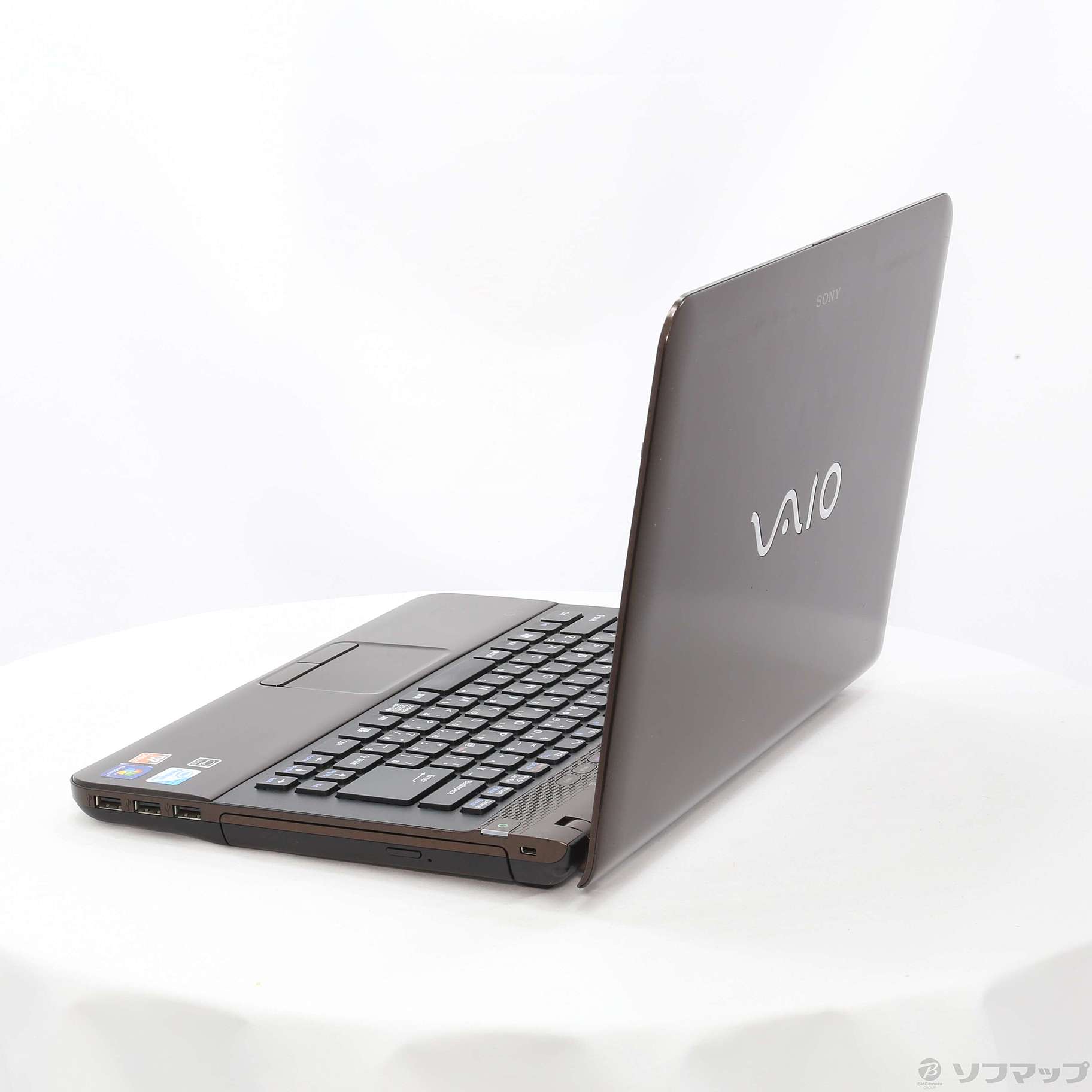 中古良品 14インチ 銀色 ノートパソコン SONY VPCEA45FJ Pentium 4GB