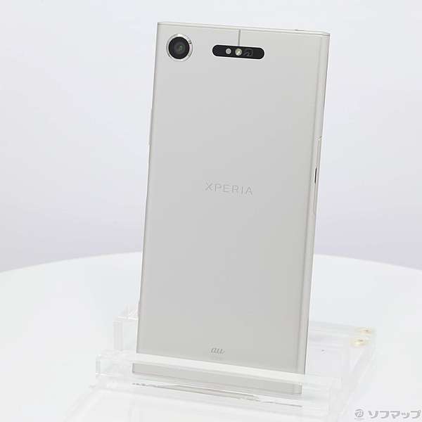 中古】Xperia XZ1 64GB ウォームシルバー SOV36 auロック解除SIMフリー 