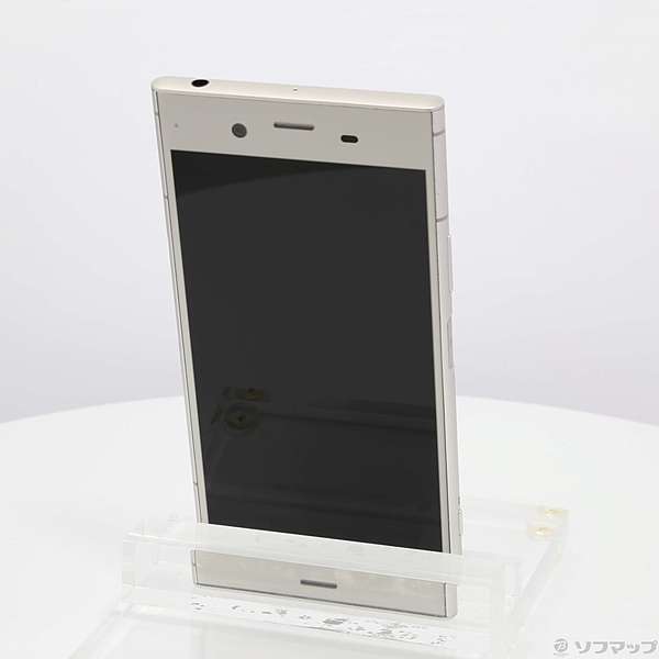 中古】Xperia XZ1 64GB ウォームシルバー SOV36 auロック解除SIMフリー 