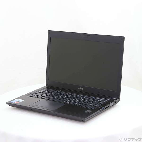 中古】LIFEBOOK U537 FMVU537BP アルマイトブラック 〔Windows