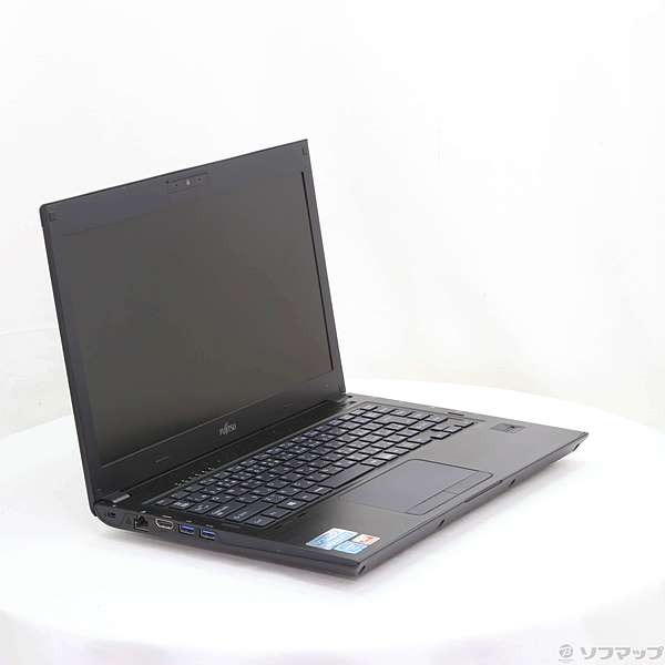 中古】LIFEBOOK U537 FMVU537BP アルマイトブラック 〔Windows 10