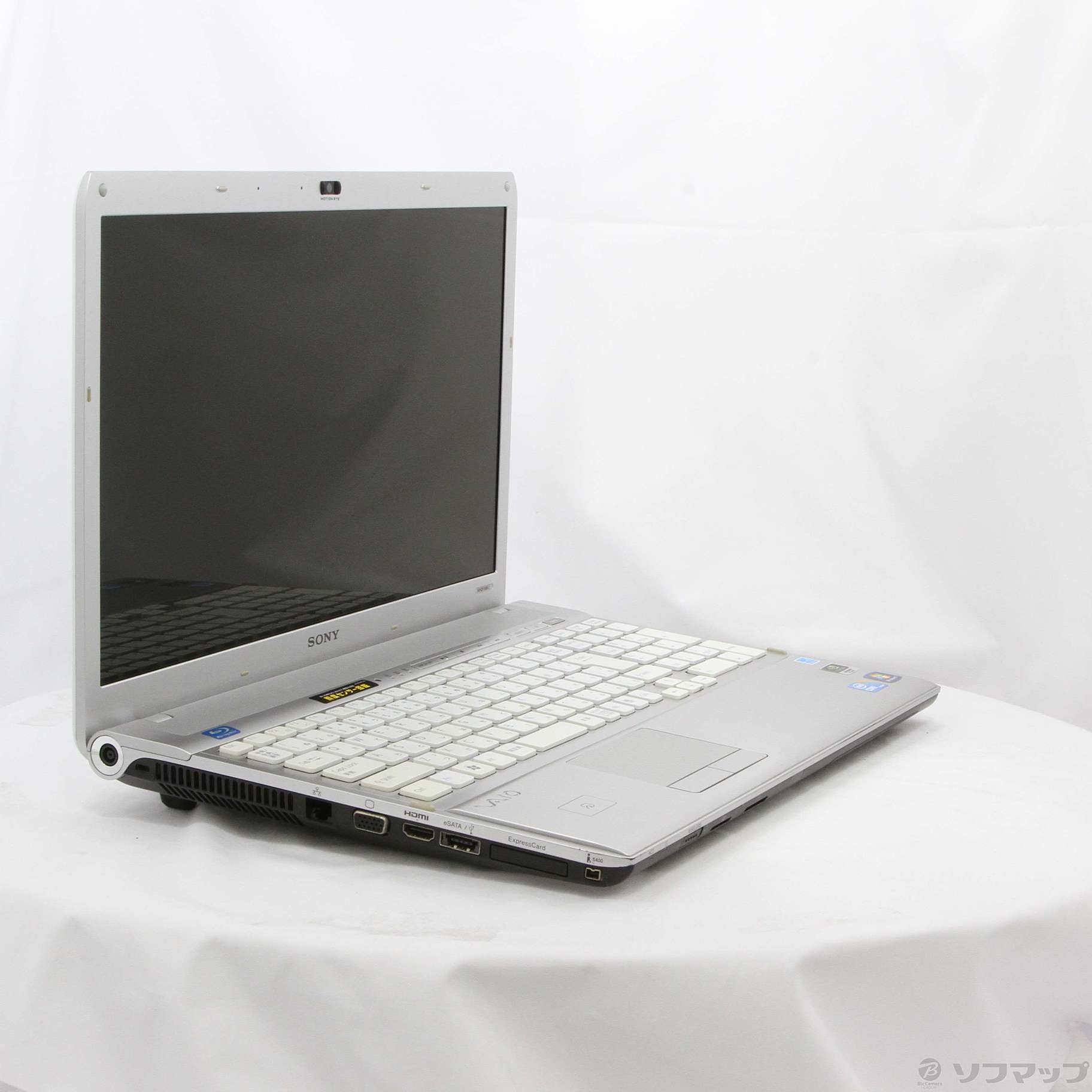 中古 SONY VAIO VPCF118FJ/W i5 2.4GHz 4GB 500GB Win7 T2274107