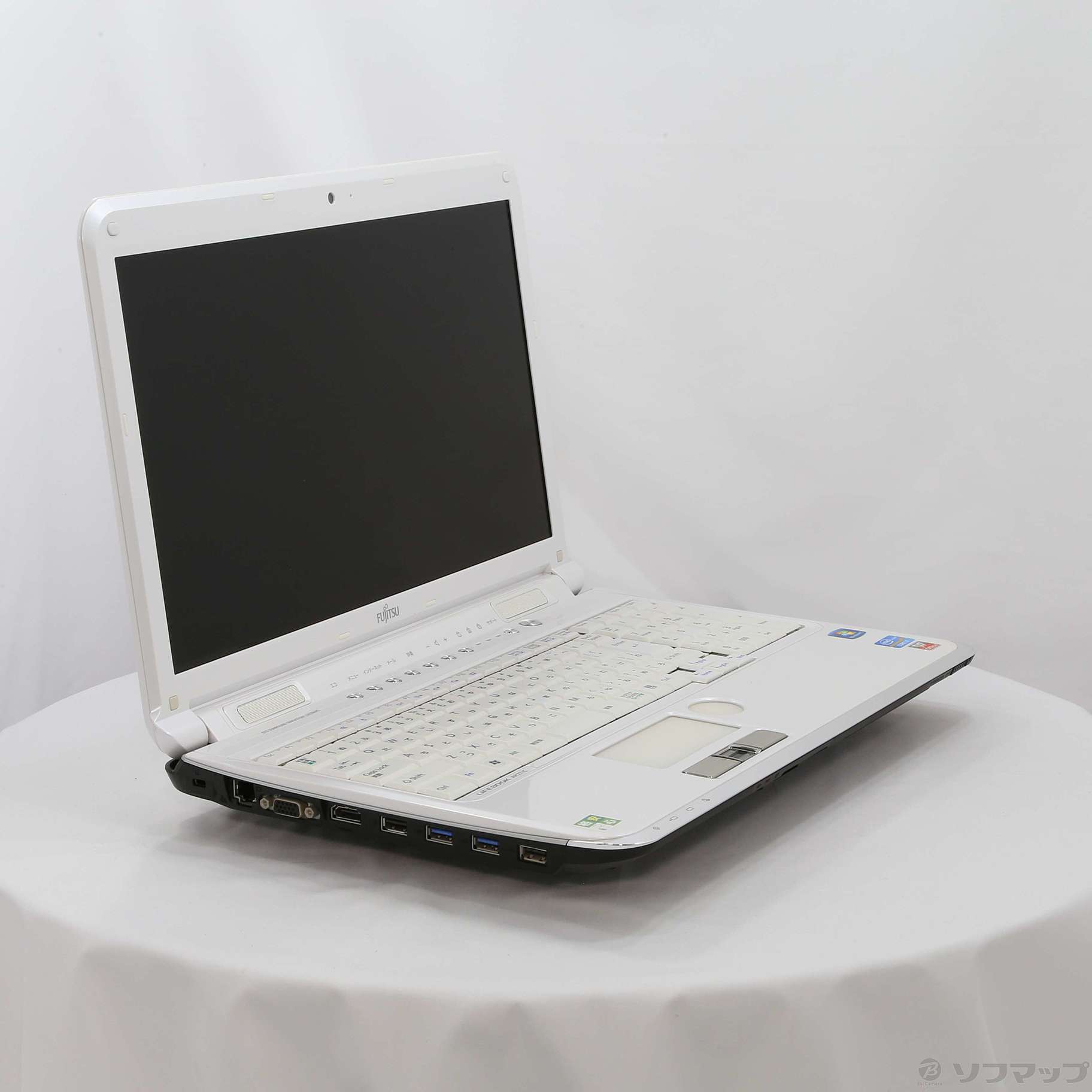 格安安心パソコン LIFEBOOK AH77／C FMVA77CW プレシャスホワイト 〔Windows 10〕