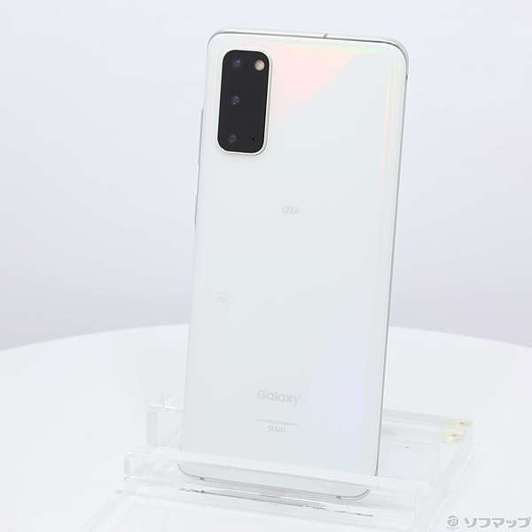 オマケ付 美品 台湾版 Samsung Galaxy S20+ クラウドホワイト