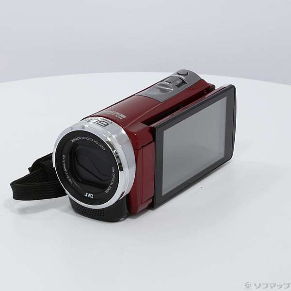 JVC ケンウッド GZ-E235-R レッド JVC GZ-E235-RフルHDビデオカメラ