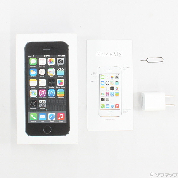 iPhone 5s Space Gray 16 GB docomo 【83%OFF!】 - スマートフォン本体