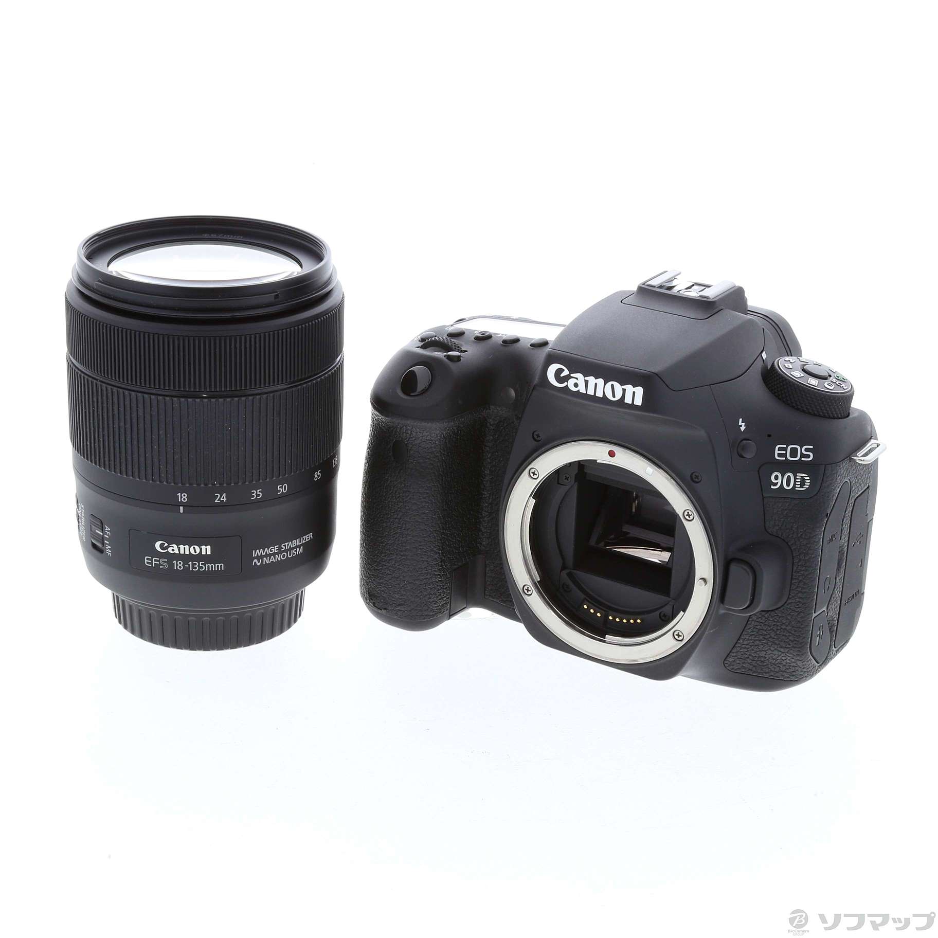 ボトムスス単品 Canon EOS 90D EF-S18-135 IS USM レンズキット