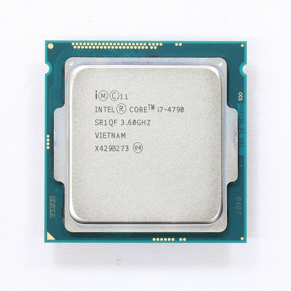 CPU intel Core i7-4790 SR1QF　3.6GHz