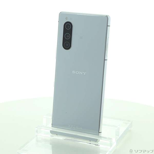 中古】Xperia 5 64GB グレー 901SO SoftBank [2133027116237] - リコレ