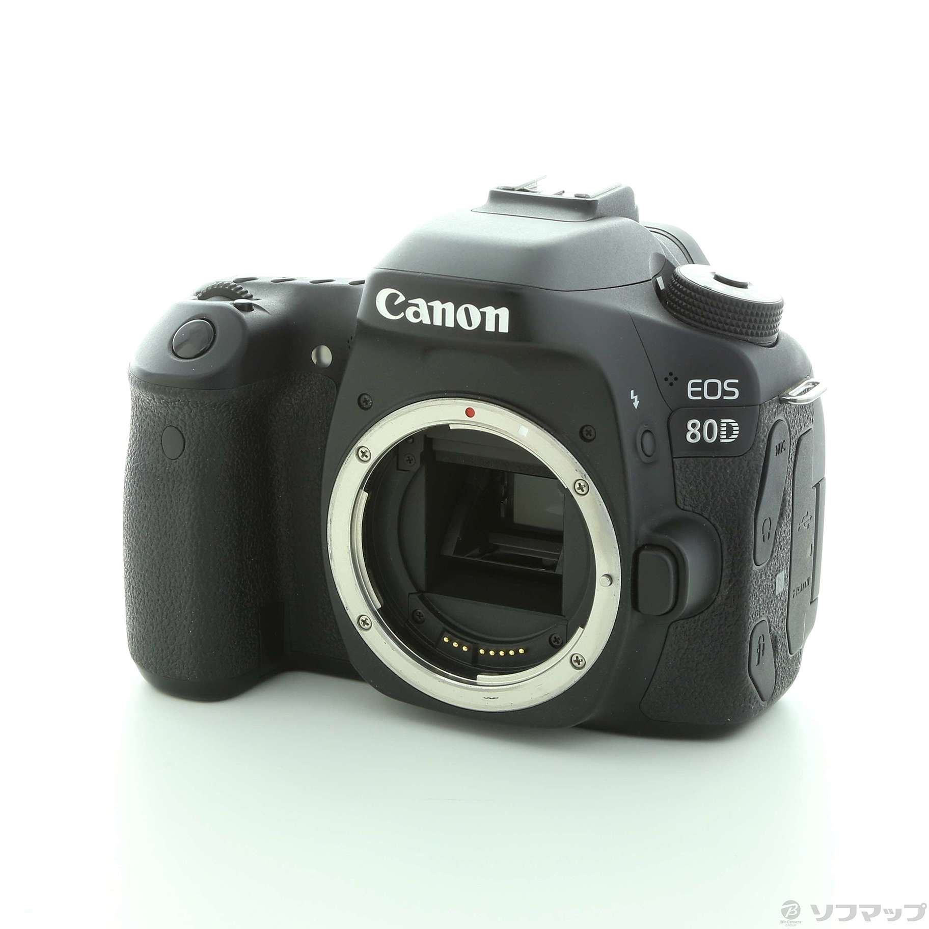 中古】EOS 80D (W) ボディ ブラック (2420万画素／SDXC