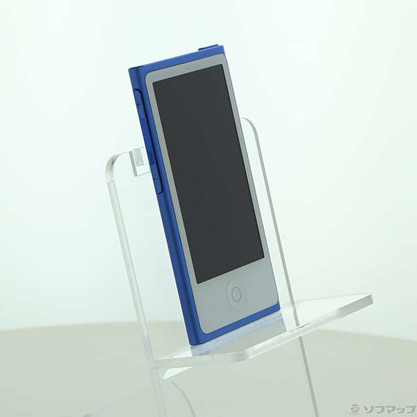 中古】iPod nano第7世代 メモリ16GB ブルー MKN02J／A [2133027150149