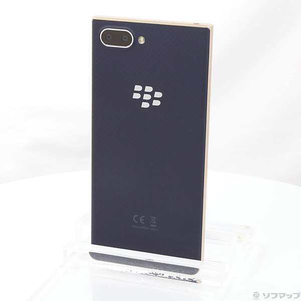 中古】BlackBerry Key2 LE 64GB シャンパンゴールド PRD-65004-085 SIM