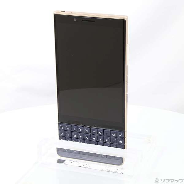 中古】BlackBerry Key2 LE 64GB シャンパンゴールド PRD-65004-085 SIM