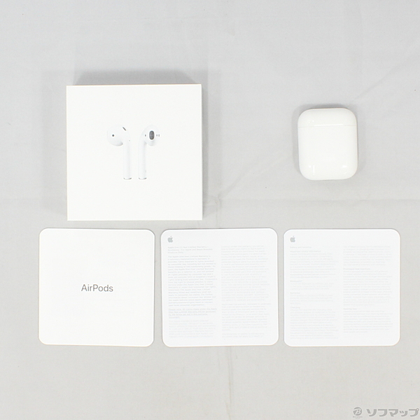 未使用　AirPods　第２世代　PV7N2J/A Apple (アップル) AirPods(第2世代) MV7N2J/A 動作確認済み