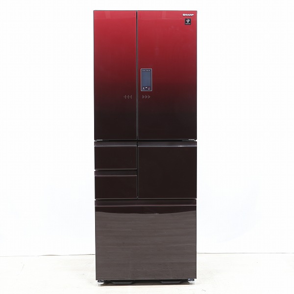 中古】〔展示品〕 冷蔵庫 プラズマクラスター冷蔵庫 グラデーション 