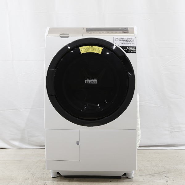 〔展示品〕 ドラム式洗濯乾燥機 BD-SV110EL-W ホワイト ［洗濯11.0kg ／乾燥6.0kg ／ヒーター乾燥(水冷・除湿タイプ) ／左開き］